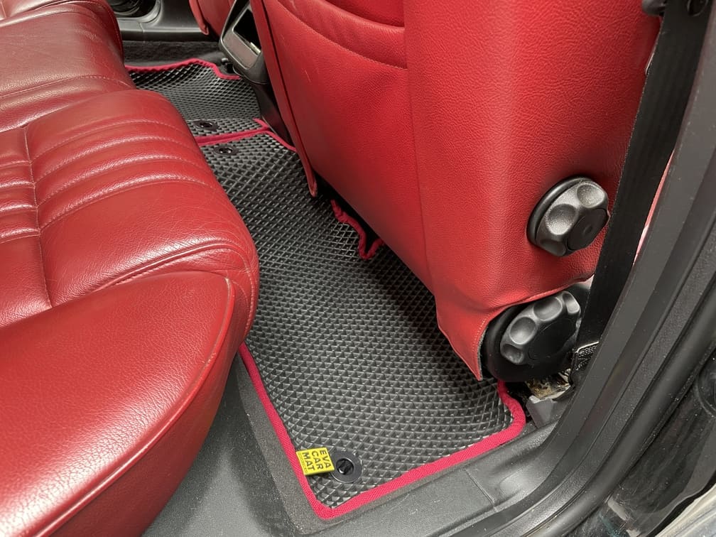 Rmsone Deluxe Black Tailored Car Floor Mats For Alfa Romeo 156 – Custom Fit, UK Made
